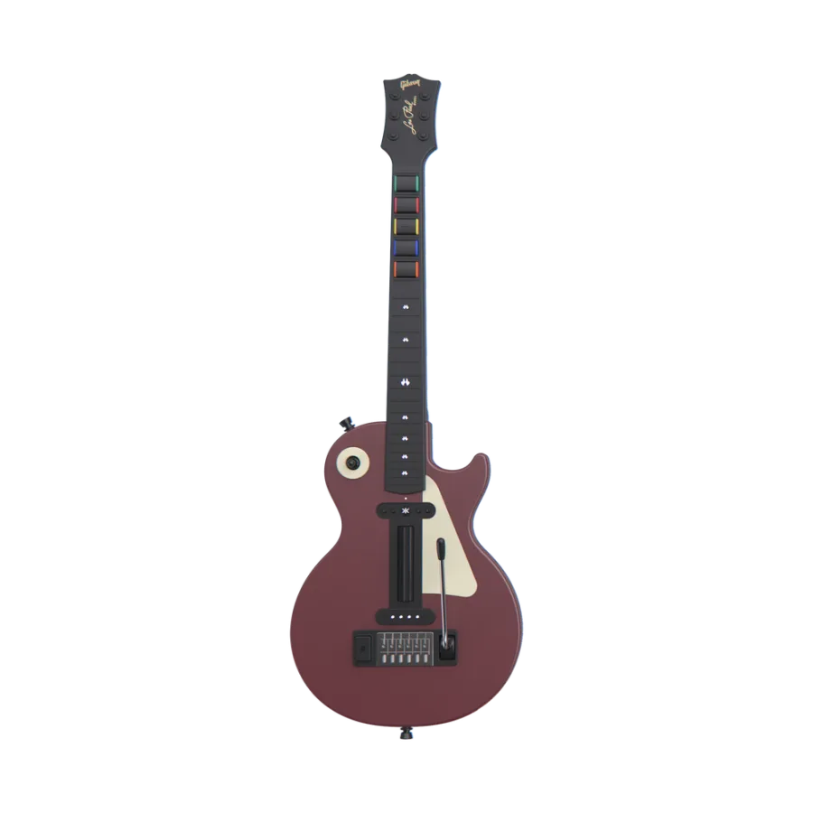 Official CRKD Gibson Les Paul Oxblood guitar controller