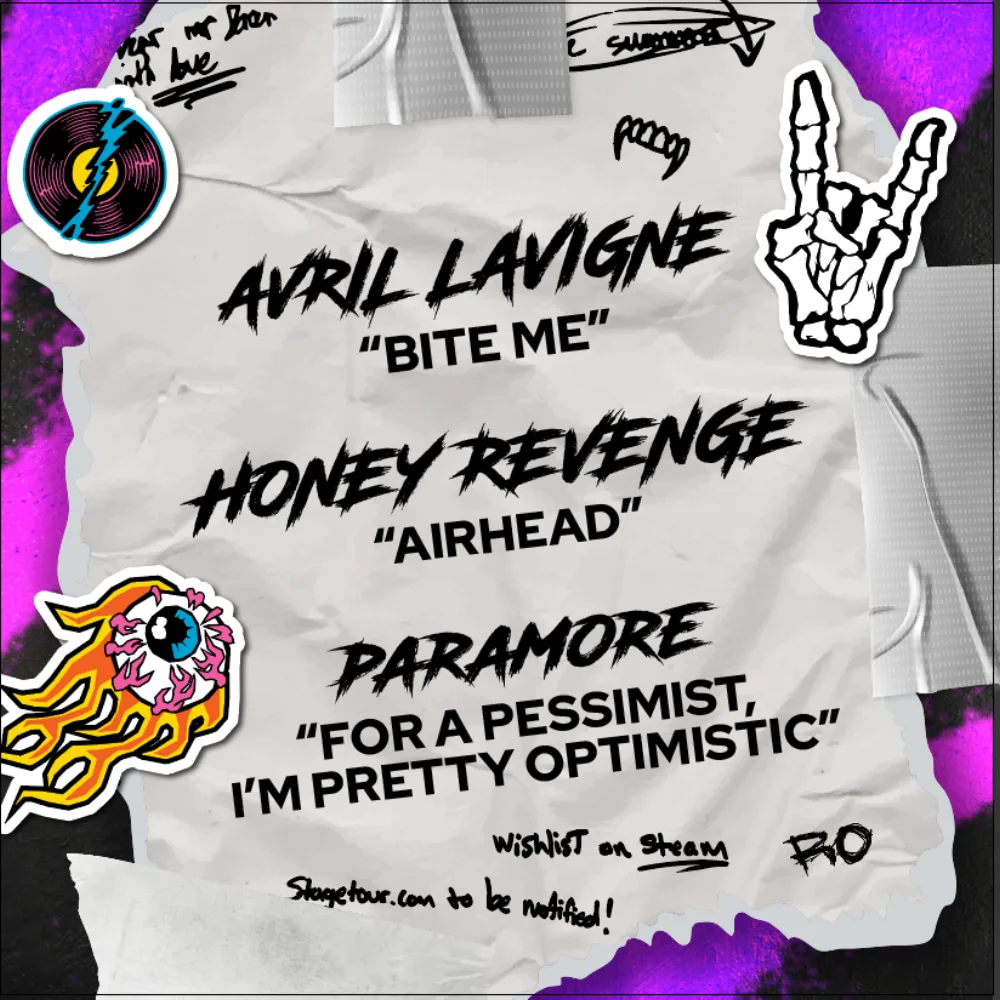Official artwork for Stage Tour Setlist Reveal 2