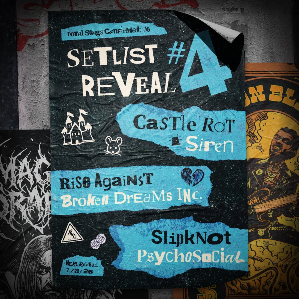 Official artwork for Stage Tour Setlist Reveal 4